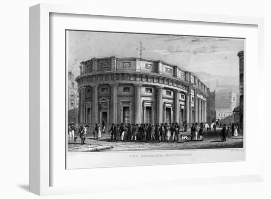 The Exchange in Manchester-null-Framed Giclee Print