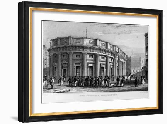 The Exchange in Manchester-null-Framed Giclee Print
