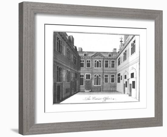 'The Excise Office.', c1756-Benjamin Cole-Framed Giclee Print