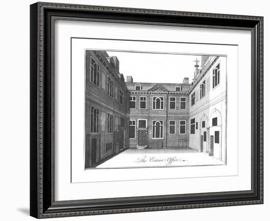 'The Excise Office.', c1756-Benjamin Cole-Framed Giclee Print