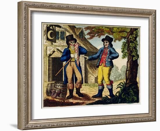 The Excisemen Outwitted-null-Framed Giclee Print