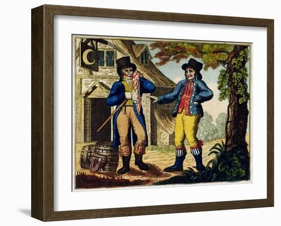 The Excisemen Outwitted-null-Framed Giclee Print