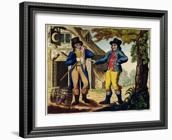 The Excisemen Outwitted-null-Framed Giclee Print