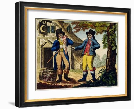 The Excisemen Outwitted-null-Framed Giclee Print
