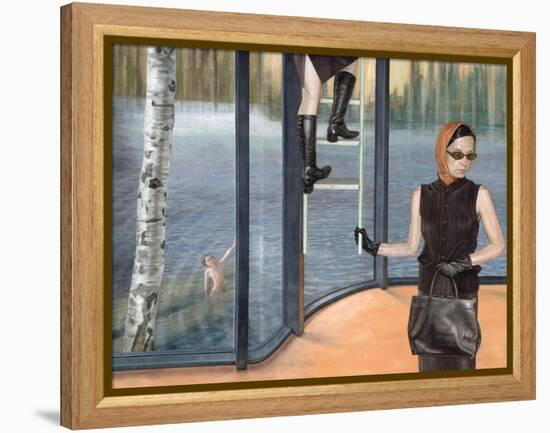 The Excursion, 2004-Aris Kalaizis-Framed Premier Image Canvas