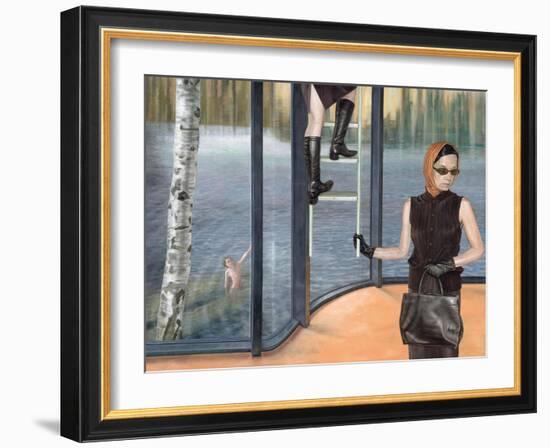 The Excursion, 2004-Aris Kalaizis-Framed Giclee Print