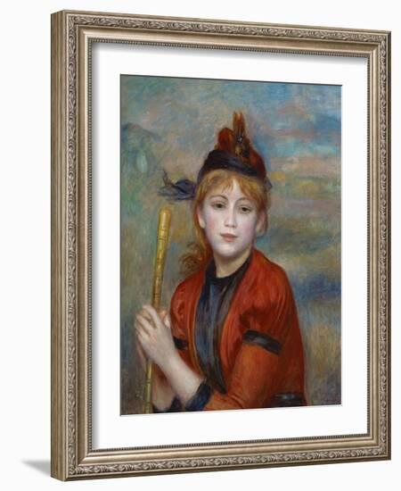 The Excursionist, 1896-Pierre-Auguste Renoir-Framed Giclee Print