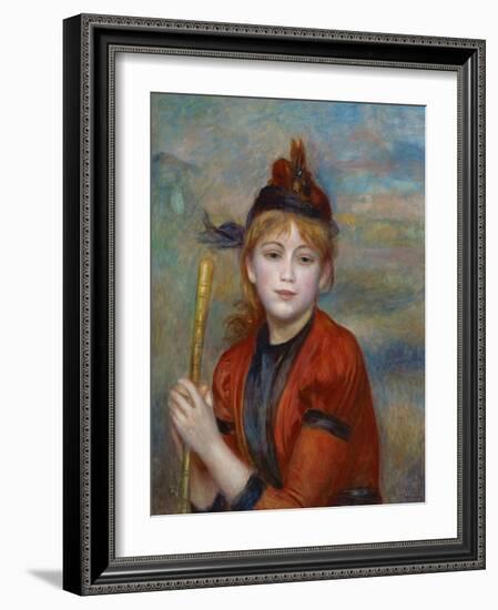 The Excursionist, 1896-Pierre-Auguste Renoir-Framed Giclee Print