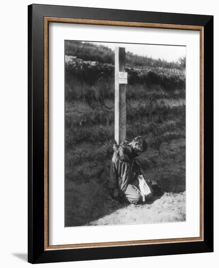 The Execution of a Spy, 1914-null-Framed Giclee Print