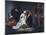 The Execution of Lady Jane Grey in the Tower of London in the Year 1554-Paul Delaroche-Mounted Giclee Print