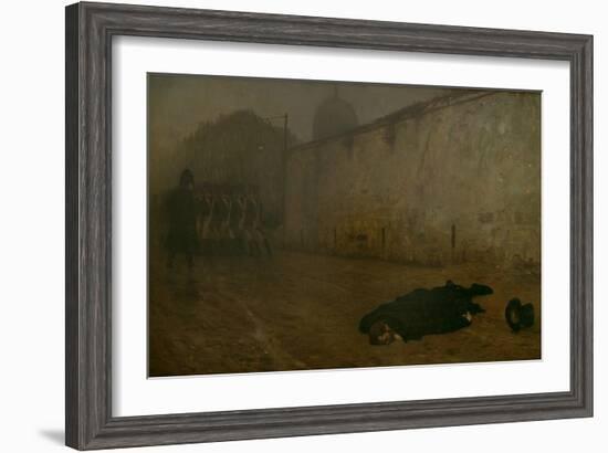 The Execution of Marshal Ney-Jean Leon Gerome-Framed Giclee Print