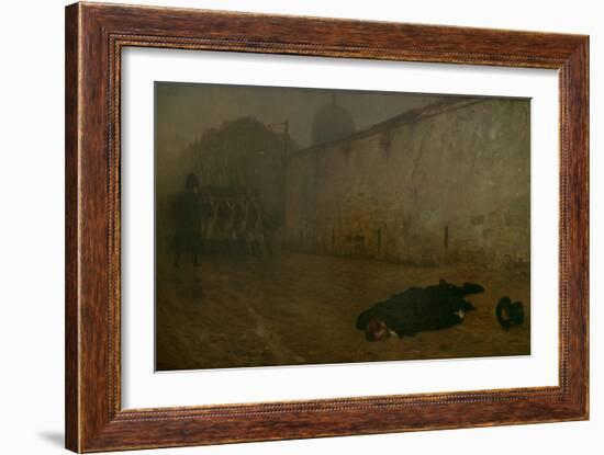 The Execution of Marshal Ney-Jean Leon Gerome-Framed Giclee Print