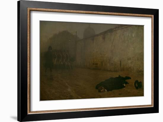 The Execution of Marshal Ney-Jean Leon Gerome-Framed Giclee Print