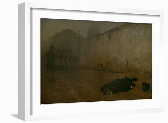 The Execution of Marshal Ney-Jean Leon Gerome-Framed Giclee Print