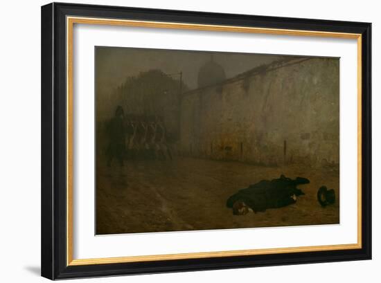 The Execution of Marshal Ney-Jean Leon Gerome-Framed Giclee Print