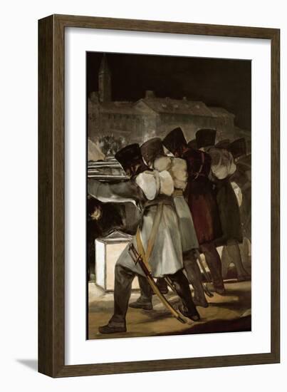 The Execution of May 3, 1808 Ou El Tres De Mayo (Oil on Canvas, 1814)-Francisco Jose de Goya y Lucientes-Framed Giclee Print