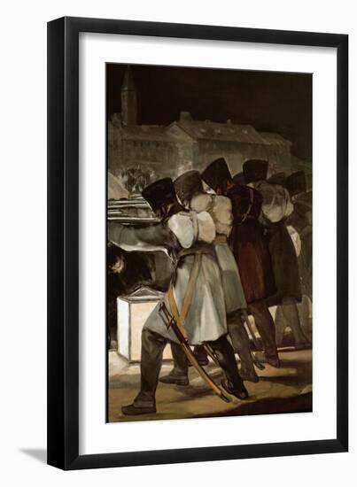 The Execution of May 3, 1808 Ou El Tres De Mayo (Oil on Canvas, 1814)-Francisco Jose de Goya y Lucientes-Framed Giclee Print