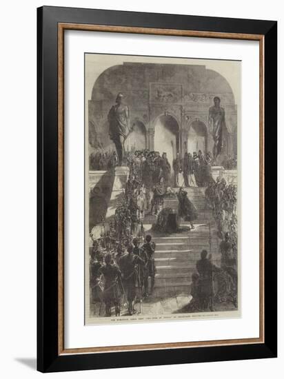 The Execution Scene from The Doge of Venice, at Drury-Lane Theatre-Charles Robinson-Framed Giclee Print