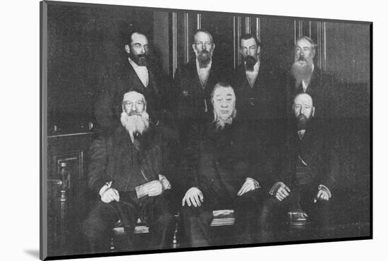 'The Executive Council of the South African Republic', c1899, (1902)-Unknown-Mounted Photographic Print