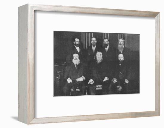 'The Executive Council of the South African Republic', c1899, (1902)-Unknown-Framed Photographic Print