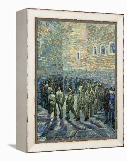 The Exercise Yard, 1890-Vincent van Gogh-Framed Premier Image Canvas