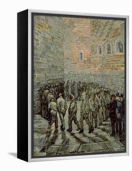 The Exercise Yard, or the Convict Prison, c.1890-Vincent van Gogh-Framed Premier Image Canvas