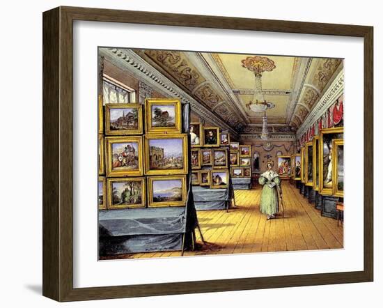 The Exhibition, 1835-Mary Ellen Best-Framed Giclee Print