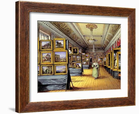 The Exhibition, 1835-Mary Ellen Best-Framed Giclee Print