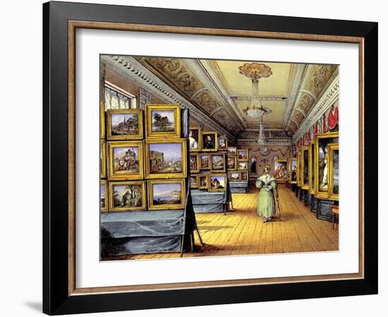 The Exhibition, 1835-Mary Ellen Best-Framed Giclee Print