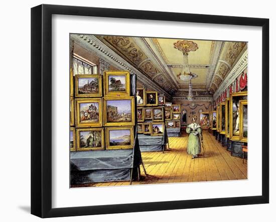 The Exhibition, 1835-Mary Ellen Best-Framed Giclee Print