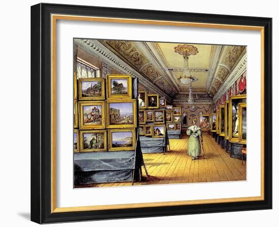 The Exhibition, 1835-Mary Ellen Best-Framed Giclee Print