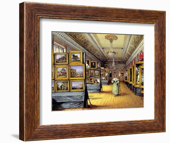 The Exhibition, 1835-Mary Ellen Best-Framed Giclee Print