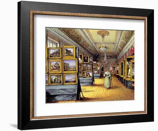 The Exhibition, 1835-Mary Ellen Best-Framed Giclee Print