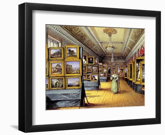 The Exhibition, 1835-Mary Ellen Best-Framed Giclee Print