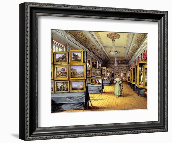 The Exhibition, 1835-Mary Ellen Best-Framed Giclee Print