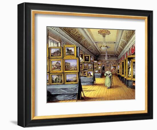 The Exhibition, 1835-Mary Ellen Best-Framed Giclee Print