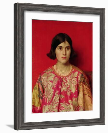 The Exile: "Heavy Is the Price I Paid for Love", 1930-Thomas Cooper Gotch-Framed Premium Giclee Print