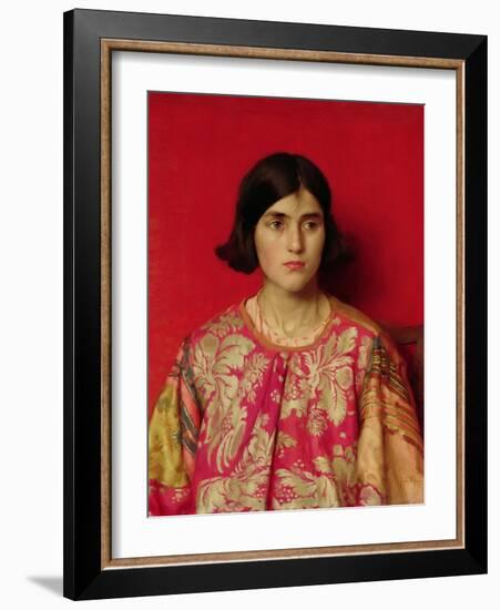 The Exile: "Heavy Is the Price I Paid for Love", 1930-Thomas Cooper Gotch-Framed Premium Giclee Print