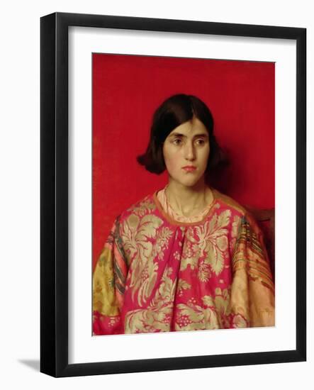 The Exile: "Heavy Is the Price I Paid for Love", 1930-Thomas Cooper Gotch-Framed Premium Giclee Print