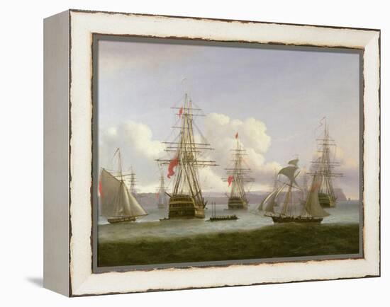 The Exile's Departure, 1826-Thomas Luny-Framed Premier Image Canvas