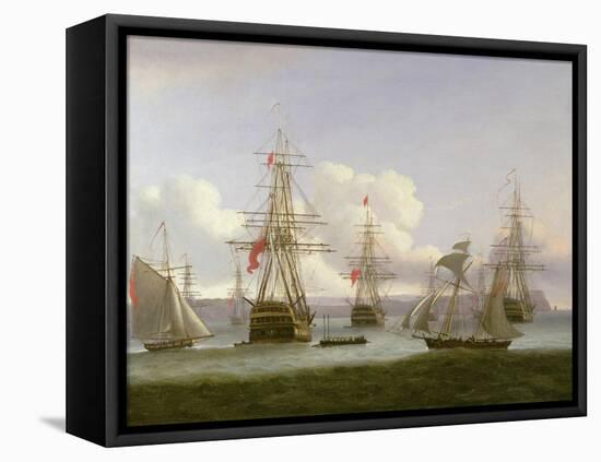 The Exile's Departure, 1826-Thomas Luny-Framed Premier Image Canvas