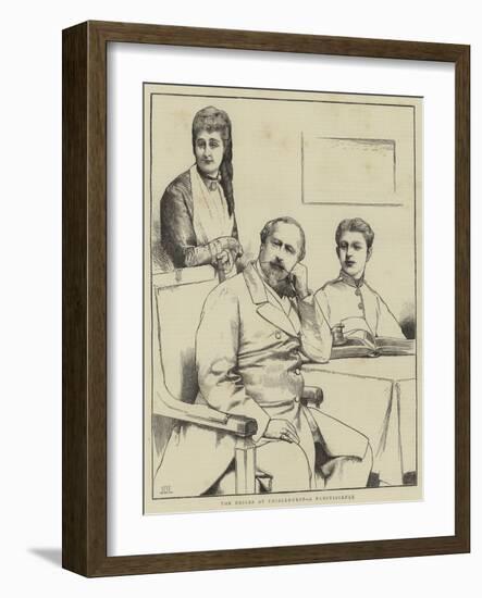 The Exiles at Chislehurst, a Reminiscence-Sir James Dromgole Linton-Framed Giclee Print