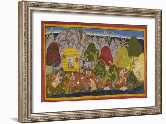 The Exiles Make the Required Offerings-null-Framed Giclee Print