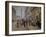 The Exit of the Tailors from the Maison Paquin at Rue De La Paix-Jean Béraud-Framed Giclee Print