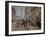 The Exit of the Tailors from the Maison Paquin at Rue De La Paix-Jean Béraud-Framed Giclee Print