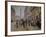 The Exit of the Tailors from the Maison Paquin at Rue De La Paix-Jean Béraud-Framed Giclee Print