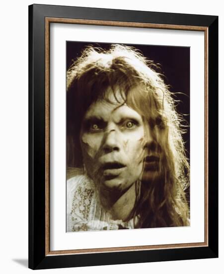 The Exorcist by William Friedkin with Linda Blair, 1973-null-Framed Photo