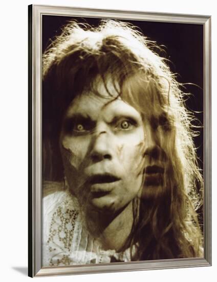 The Exorcist by William Friedkin with Linda Blair, 1973-null-Framed Photo