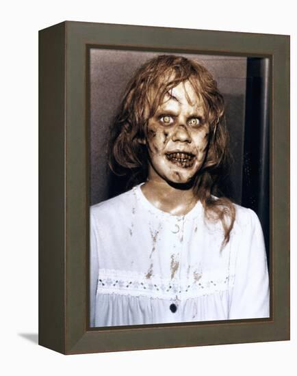 The Exorcist by William Friedkin with Linda Blair, 1973-null-Framed Stretched Canvas