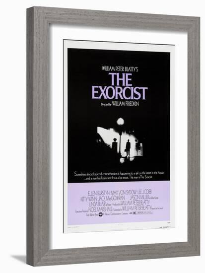 The Exorcist, Max Von Sydow, 1973-null-Framed Premium Giclee Print